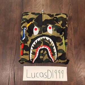 Bape Shark Hoodie Camo XL